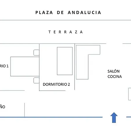 Precioso ático Con Terraza En Plaza De Andalucia Torremolinos